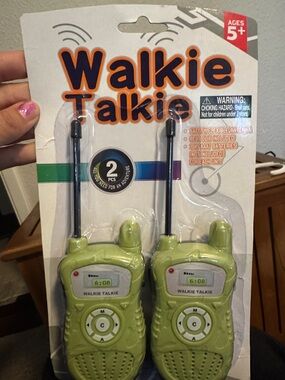 Unopened! Walkie Talkie Kids Two-Pack - Light Green